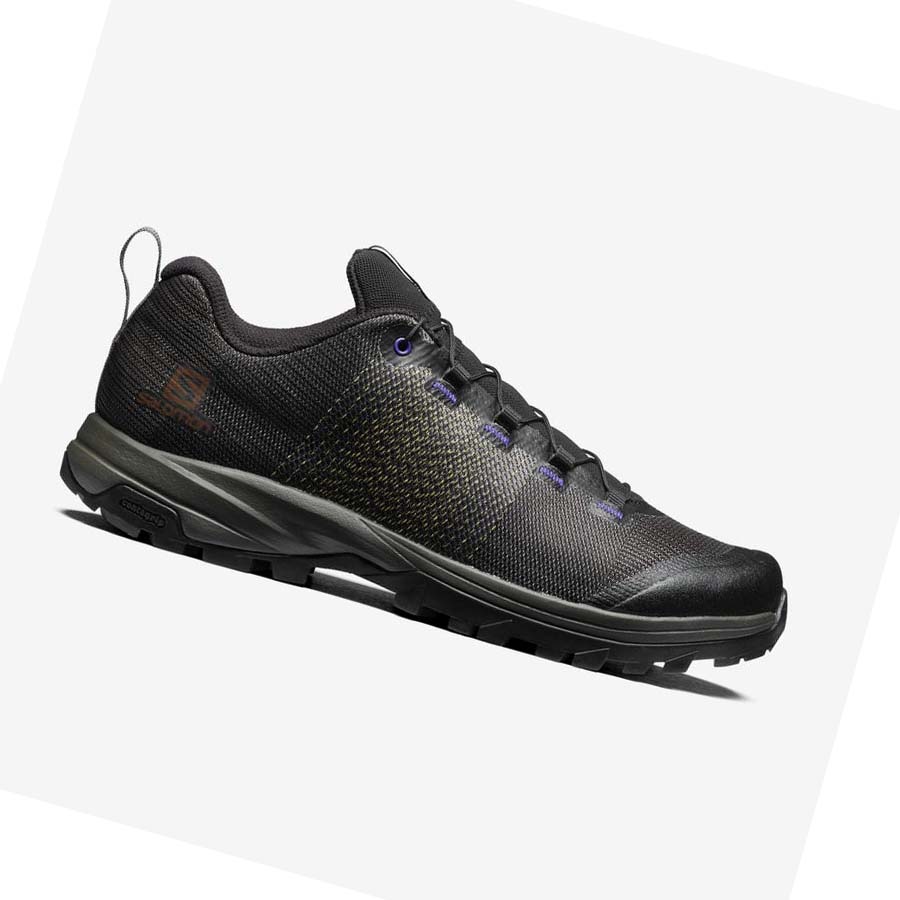 Tenis Salomon OUTPRO MATRYX FOR THE BROKEN ARM Hombre Negros Morados | MX 3395DFM